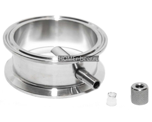 Мини царга 3 дюйма с ниппелем 29 мм