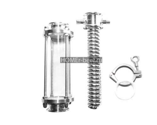 Димрот в стеклянной царге 2 дюйма 250 мм