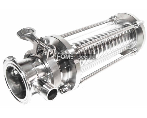 Димрот в стеклянной царге 2 дюйма 250 мм