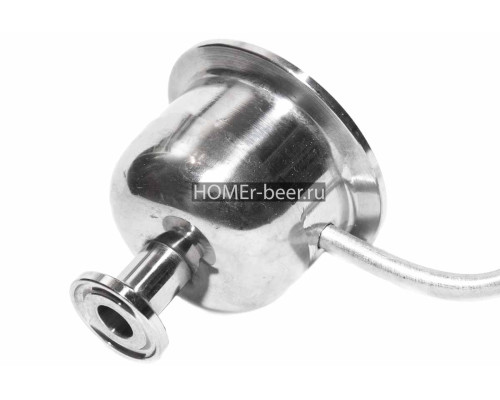 Носик для холодильника кламп 2 с выходом 0.5