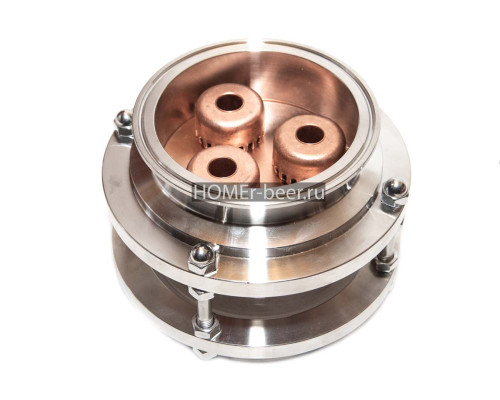 Диоптр 4 дюйма с тарелкой медной