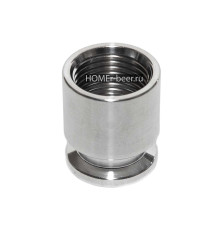 Переходник с резьбы на кламп 0.5" (1/2 внутренняя)