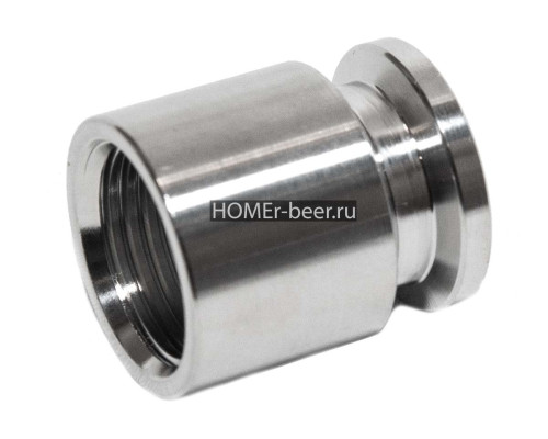 Переходник кламп 0.5 резьба 1/2 ВР