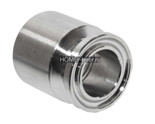 Переходник кламп 0.5 резьба 1/2 ВР