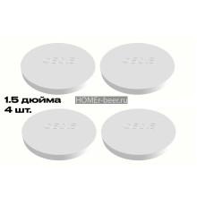 Пластиковая заглушка на кламп 1,5 дюйма (4 шт.)