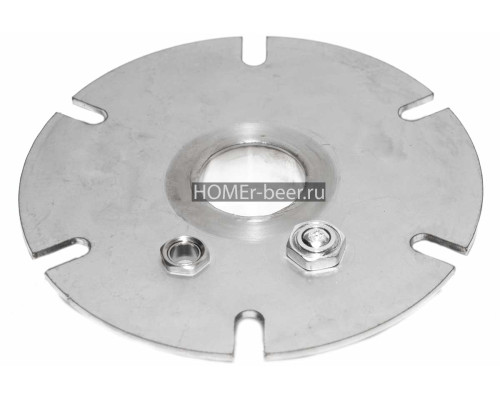 Фланец для перегонного куба 6 шпилек 1.5 дюйма