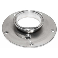 Фланец для куба - крышка финляндия с кламп 3" под 5 шпилек